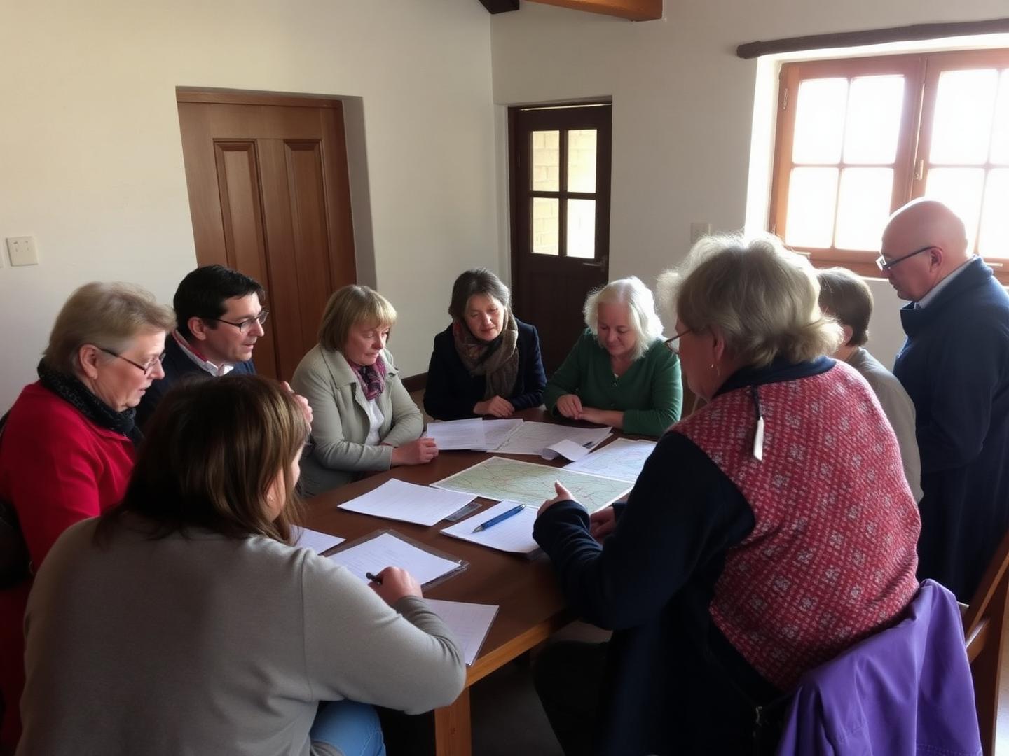 Participación real o reunión de cortesía